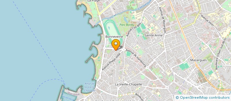 localisation de l'entreprise ICARTA à MARSEILLE