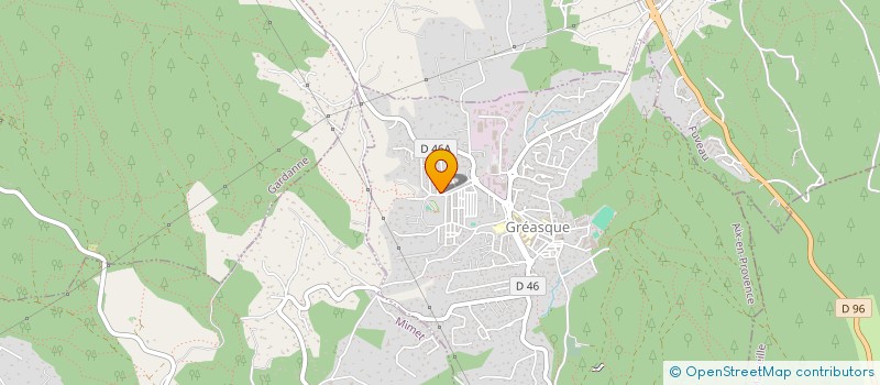 localisation de l'entreprise ICATINE  GREASQUE