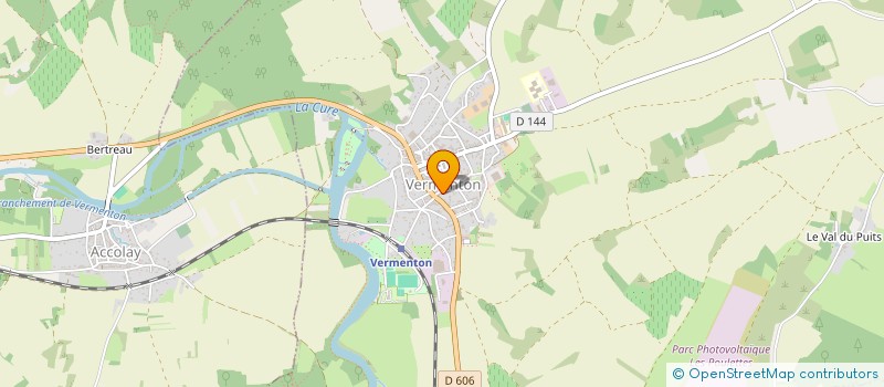 localisation de l'entreprise ICAUN'ANE à VERMENTON