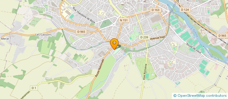 localisation de l'entreprise ICAUNAIS LA BD à AUXERRE