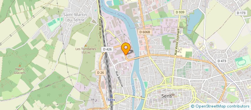 localisation de l'entreprise ICAUNAISE DE RESEAUX DIVERS à MALAY-LE-GRAND