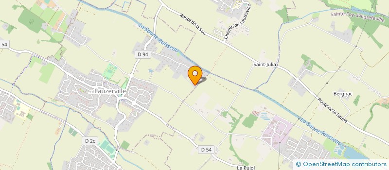 localisation de l'entreprise ICB CONNECT  LAUZERVILLE