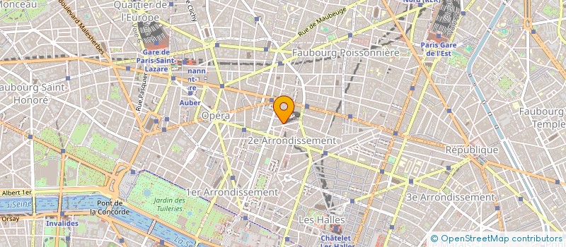localisation de l'entreprise ICC FRANCE à PARIS