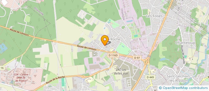 localisation de l'entreprise ICC IMMO  OLLAINVILLE