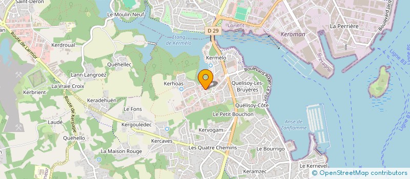 localisation de l'entreprise ICCI SEA à LARMOR-PLAGE