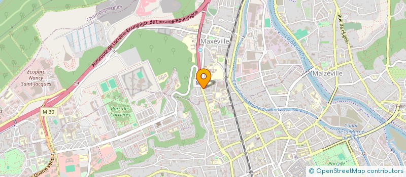 localisation de l'entreprise ICD  TOUL