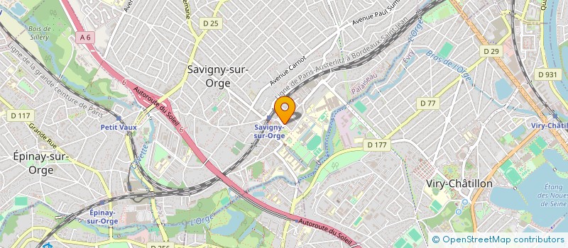 localisation de l'entreprise ICD à SAVIGNY-SUR-ORGE