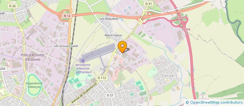 localisation de l'entreprise ICD COLLECTIONS à CERISE