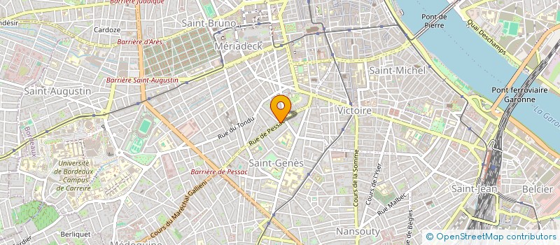 localisation de l'entreprise ICD INGENIERIE à BORDEAUX