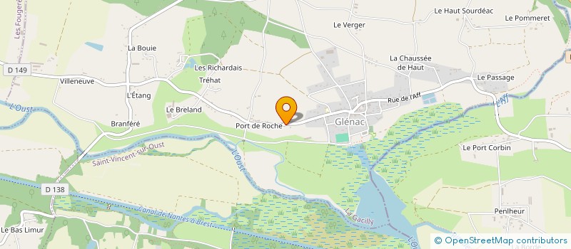 localisation de l'entreprise ICD METAL à LES FOUGERETS