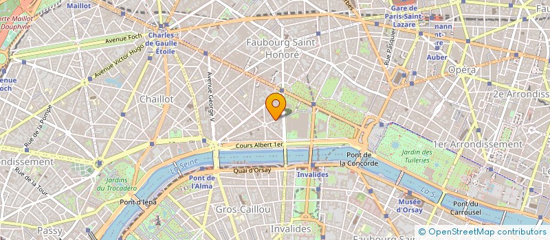localisation de l'entreprise ICD VIE à PARIS