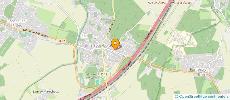 localisation de l'entreprise ICDC à BRIIS-SOUS-FORGES