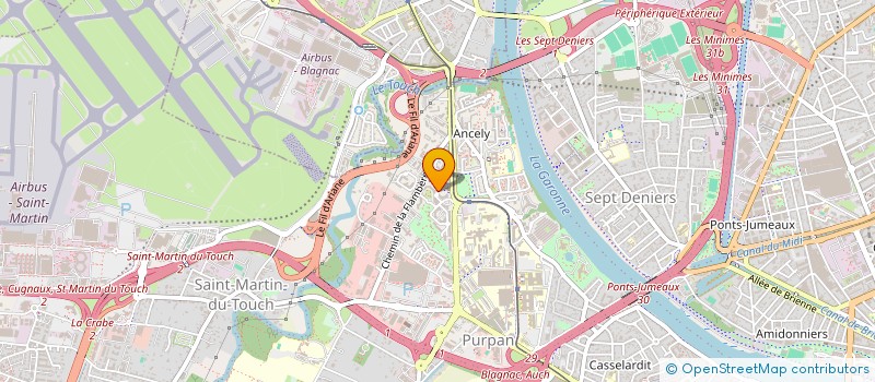 localisation de l'entreprise ICDIVERSITY à TOULOUSE