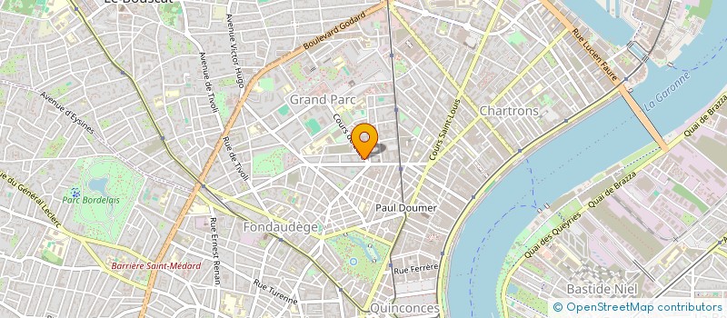 localisation de l'entreprise ICE 33 DISTRIBUTION à BORDEAUX