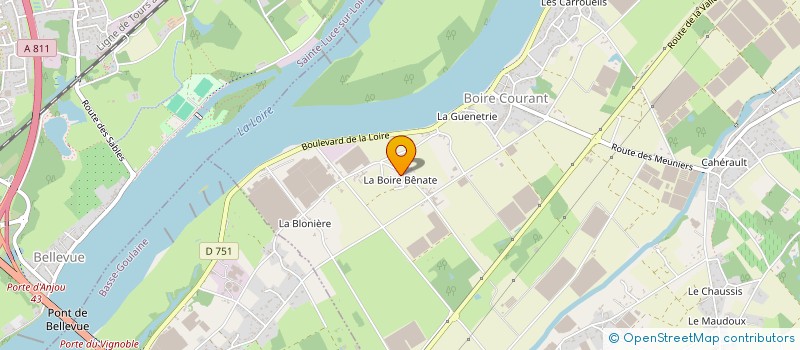 localisation de l'entreprise ICE-BREAKERS à SAINT-JULIEN-DE-CONCELLES