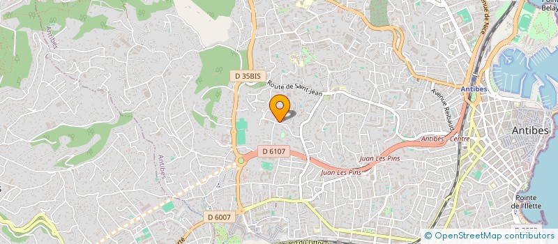 localisation de l'entreprise ICE CANDLE  ANTIBES