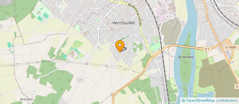 localisation de l'entreprise ICE CHEMICALS à VERNOUILLET