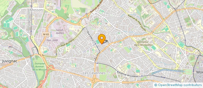 localisation de l'entreprise ICE CLIM ELECTRICITE à MONTPELLIER