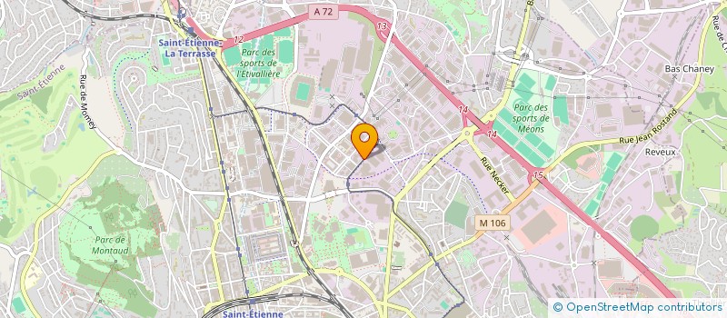 localisation de l'entreprise ICE CONNECT  SAINT-ETIENNE