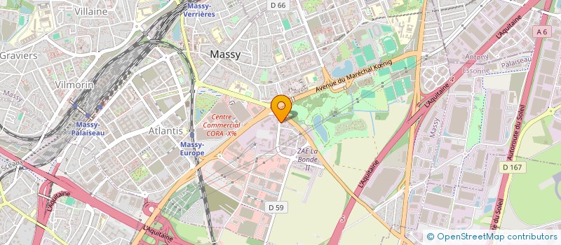 localisation de l'entreprise ICE CREAM EVENTS à MASSY