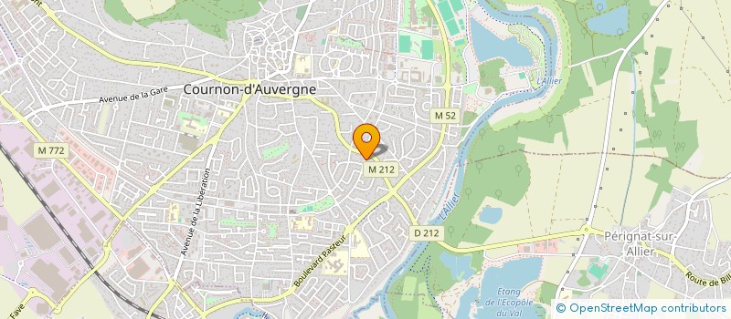 localisation de l'entreprise ICE CUBE EXPERT  COURNON-D'AUVERGNE