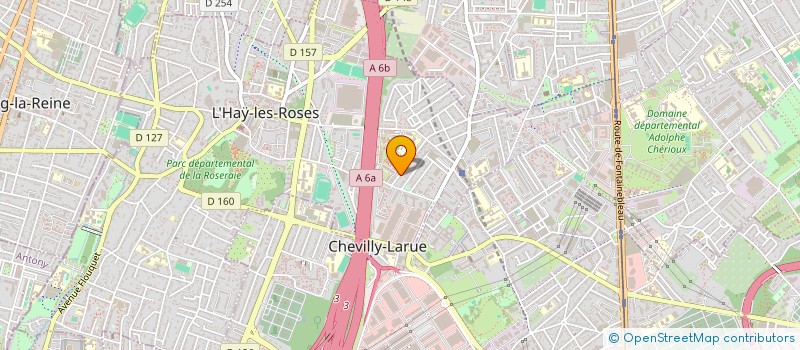 localisation de l'entreprise ICE EXPRESS  L'HAY-LES-ROSES