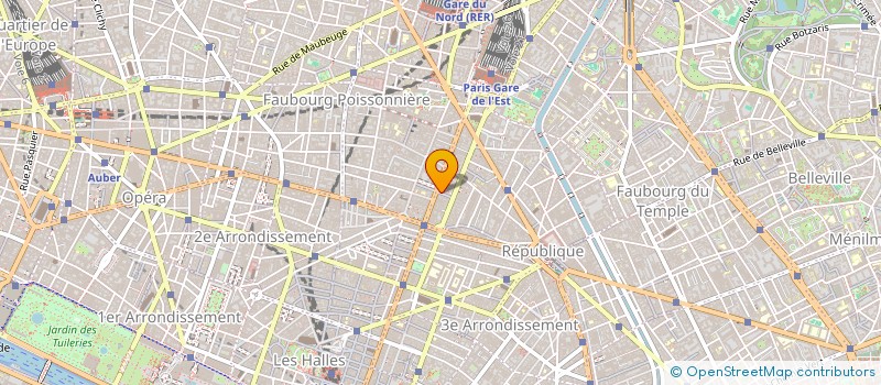 localisation de l'entreprise ICE MARKETING INTERNAT COSMETIQUE ECHANG  PARIS