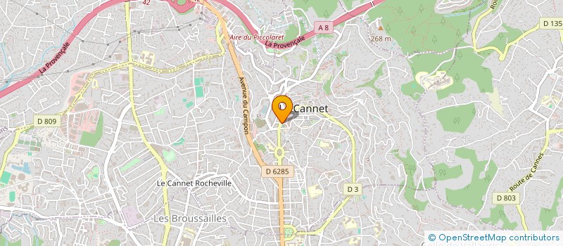 localisation de l'entreprise ICE PHOENIX à LE CANNET