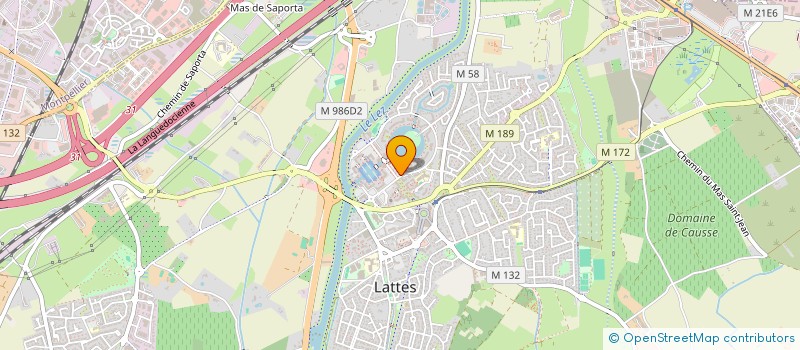 localisation de l'entreprise ICE-QB à LATTES