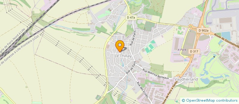 localisation de l'entreprise ICE RENOV à GONESSE