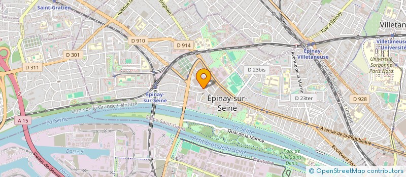 localisation de l'entreprise ICE SCIENCES ASSOCIATION à EPINAY SUR SEINE