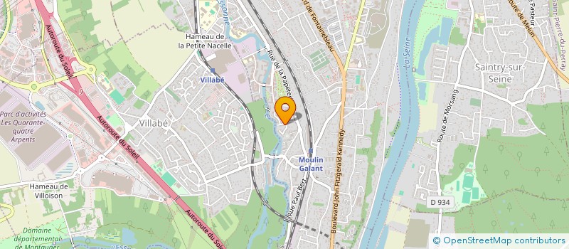 localisation de l'entreprise ICE TRANSPORTS à CORBEIL-ESSONNES