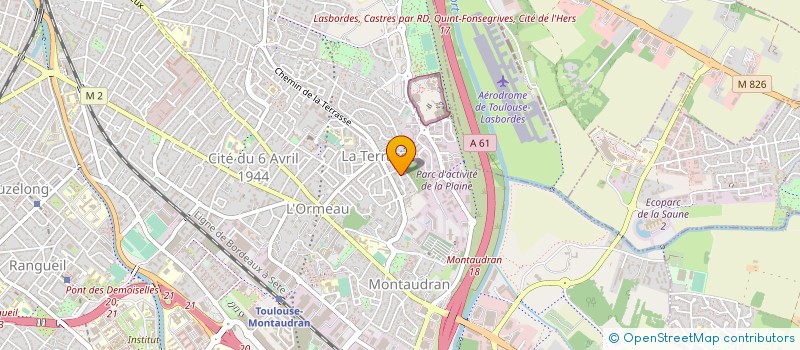 localisation de l'entreprise ICEA TECHNOLOGIES à TOULOUSE