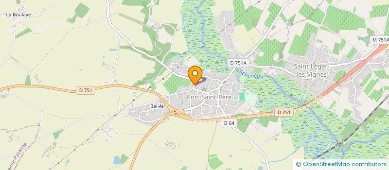 localisation de l'entreprise ICEAU FINANCES  PORT-SAINT-PERE