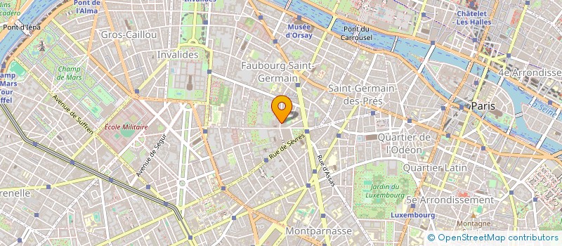 localisation de l'entreprise ICEBERG  PARIS