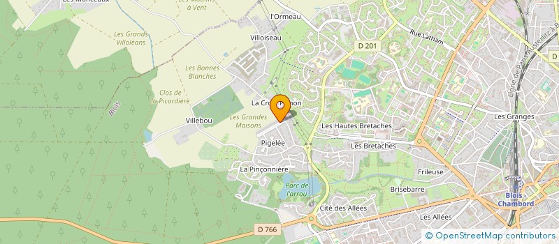 localisation de l'entreprise ICEBERG à BLOIS