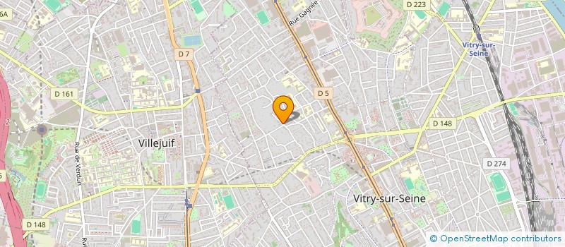 localisation de l'entreprise ICEBERG ORGANISATION à VITRY-SUR-SEINE