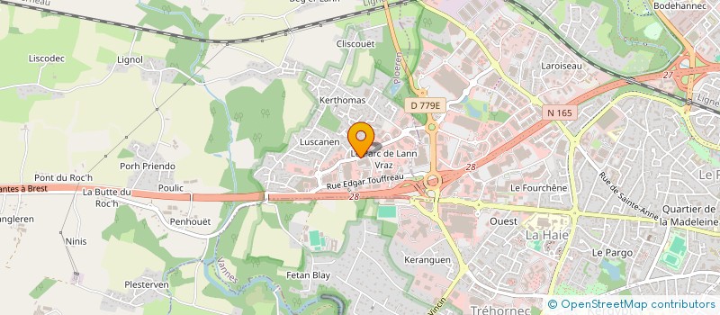 localisation de l'entreprise ICEBERG VANNES à PLOEREN