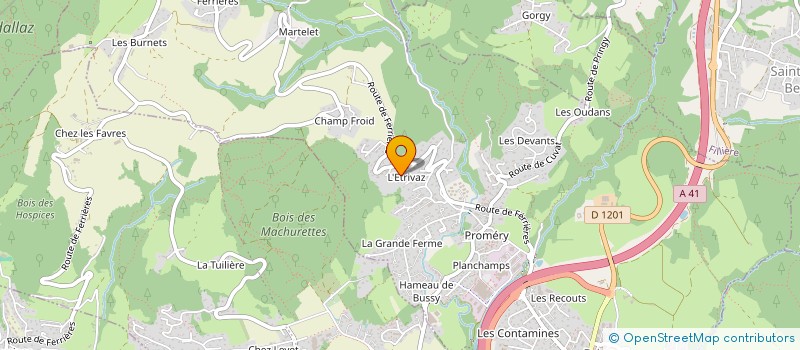 localisation de l'entreprise ICEKIDS 74 à ANNECY