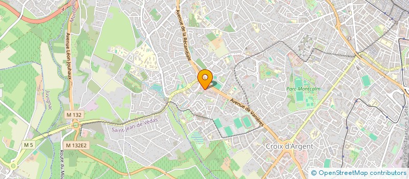 localisation de l'entreprise ICEMED à MONTPELLIER