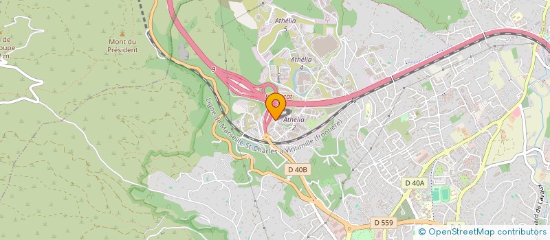 localisation de l'entreprise ICEROLLA&J  LA CIOTAT