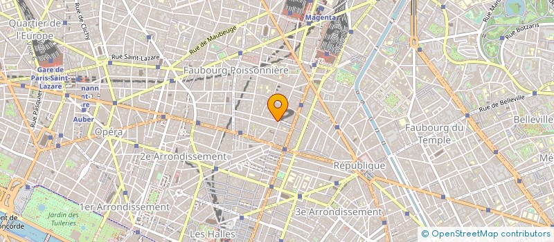localisation de l'entreprise ICEWORLD à PARIS