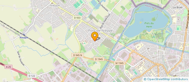 localisation de l'entreprise ICEWORM  NIEPPE