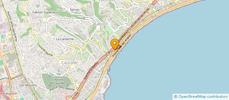 localisation de l'entreprise ICEY à NICE