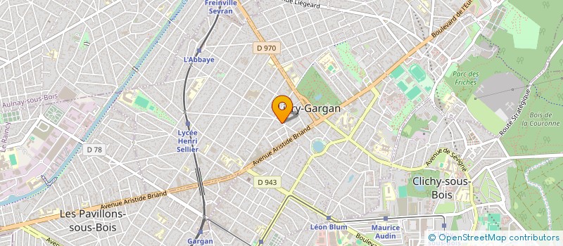 localisation de l'entreprise ICF EXPERT à LIVRY-GARGAN