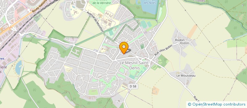 localisation de l'entreprise ICF PARIS  LYON