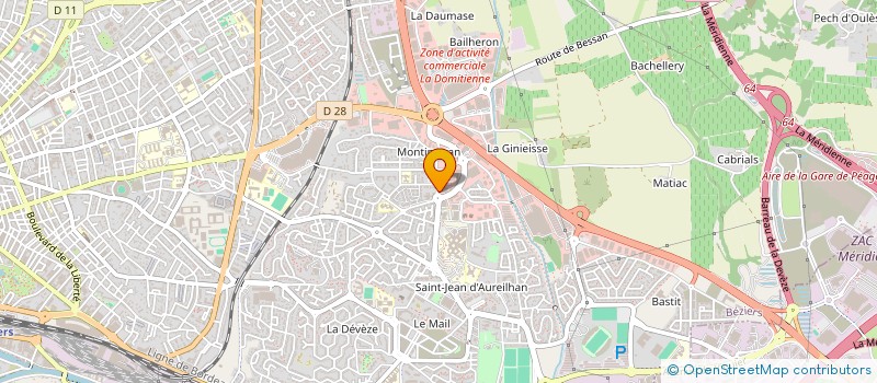 localisation de l'entreprise ICG PALETTA à BEZIERS