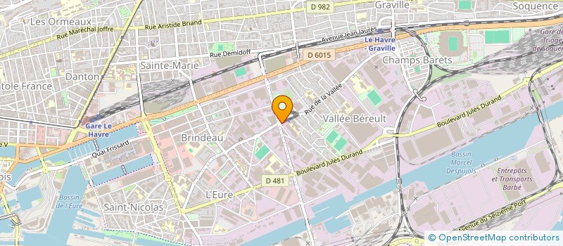 localisation de l'entreprise ICGC à LE HAVRE