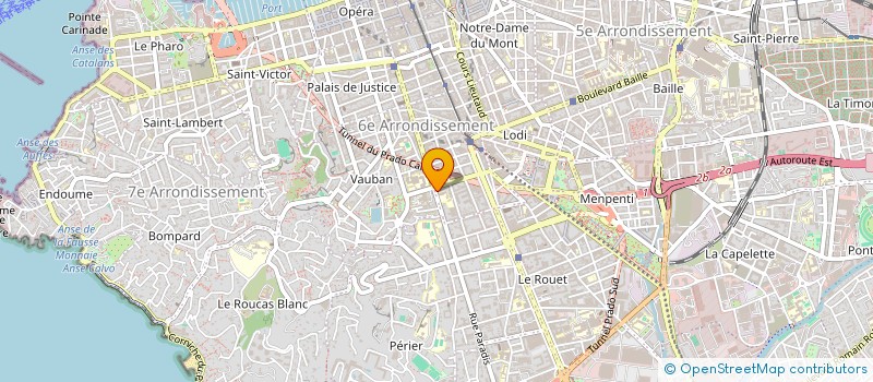 localisation de l'entreprise ICH  MARSEILLE