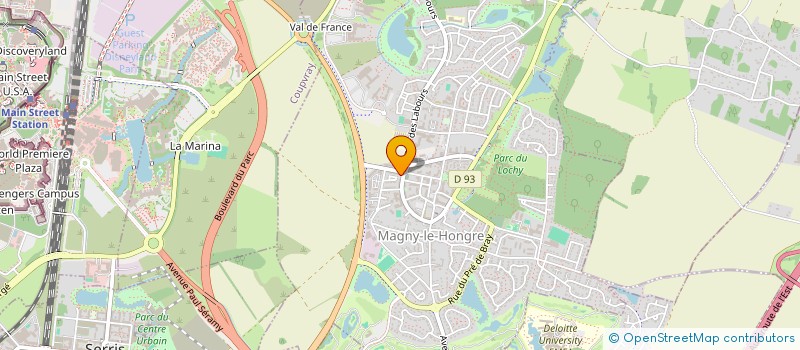 localisation de l'entreprise ICH DIEN  PARIS